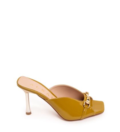 Дамски лачени чехли ALBANO