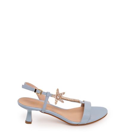 Дамски светлосини сандали ALBANO