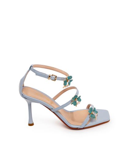 Дамски светлосини сандали ALBANO