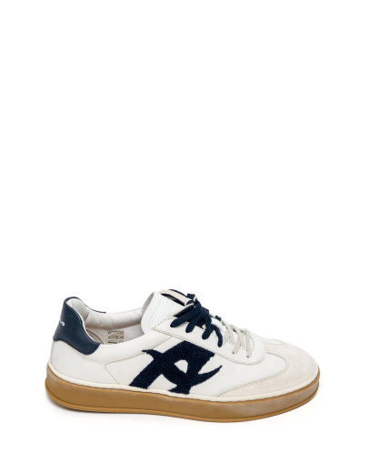 Мъжки бели кожени маратонки AMBITIOUS