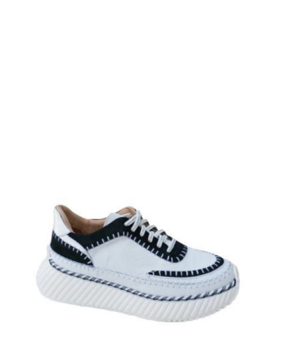 Дамски анатомични кожени маратонки HELLO COMFORT