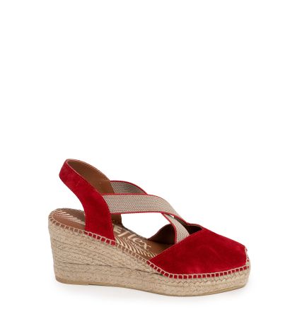 Дамски червени еспадрили VIGUERA