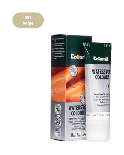 Бежова крем-боя за обувки COLLONIL Waterstop