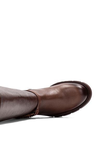 Дамски кожени ботуши HISPANITAS