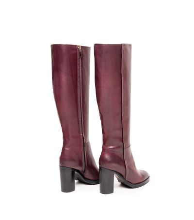 Дамски елегантни кожени ботуши GIANNI CRASTO