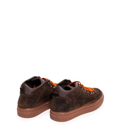 Мъжки кафяви велурени боти KEBO