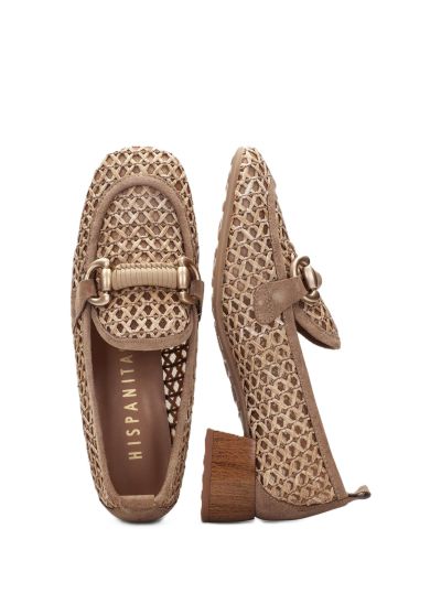 Дамски плетени мокасини HISPANITAS