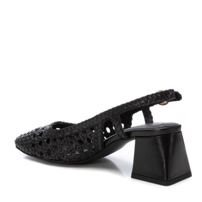 Дамски черни плетени обувки CARMELA