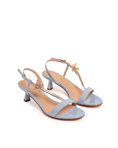 Дамски светлосини сандали ALBANO