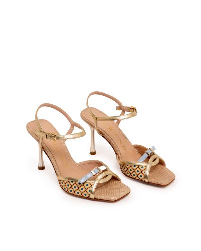 Дамски златисти сандали ALBANO