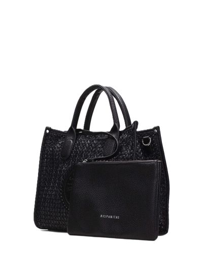 Дамска черна чанта HISPANITAS