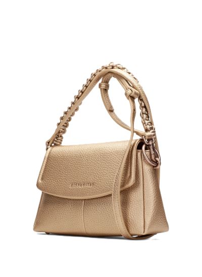 Дамска златиста чанта HISPANITAS