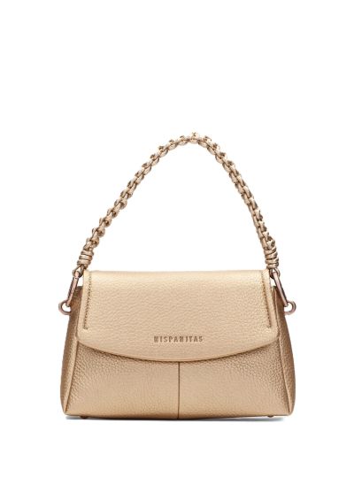 Дамска златиста чанта HISPANITAS