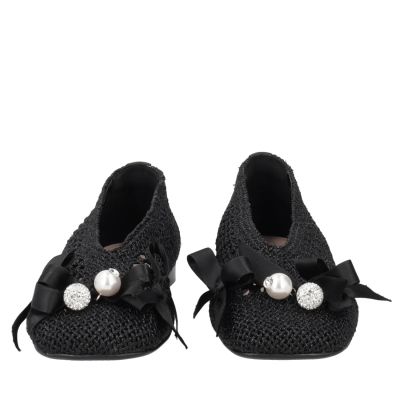 Дамски черни балерини TOSCA BLU