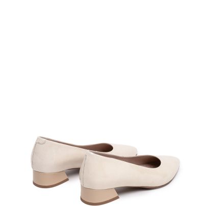 Дамски бежови обувки лак DFC Relax