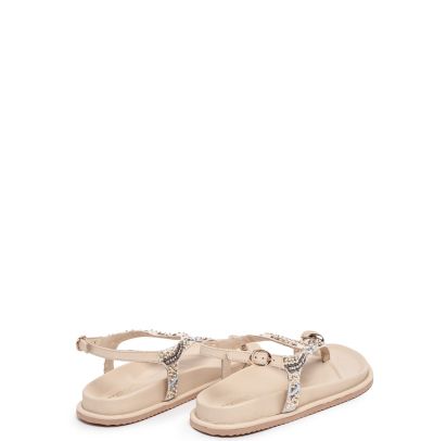 Дамски бежови сандали TOSCA BLU