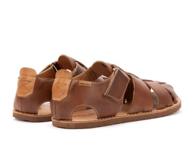 Мъжки кожени боси сандали PIKOLINOS