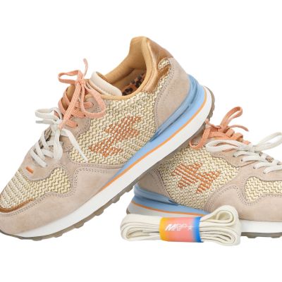 Дамски бежови маратонки MARIPE