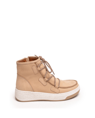 Дамски бежови боти SAFE STEP