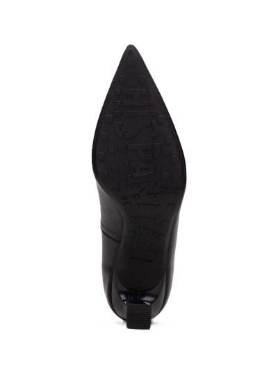 Дамски черни кожени обувки HISPANITAS