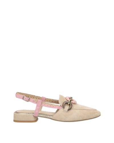 Дамски бежови обувки MARIPE