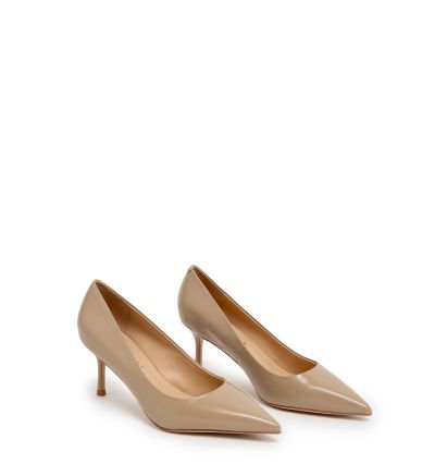 Дамски бежови обувки CHICONIC