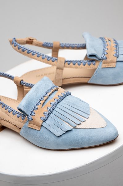 Дамски светлосини обувки MARIPE