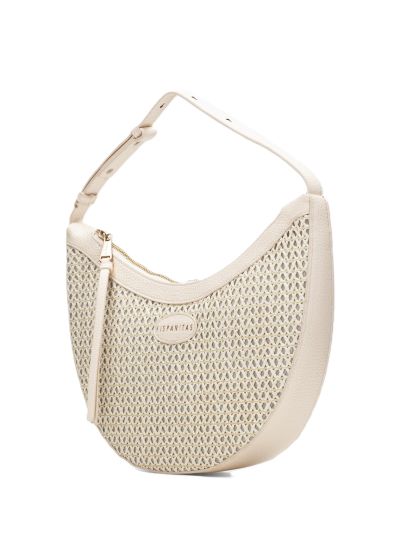 Дамска бежова чанта HISPANITAS