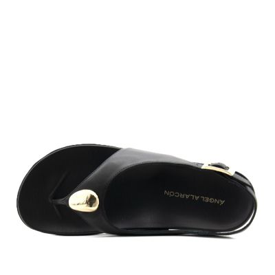 Дамски черни сандали ANGEL ALARCON