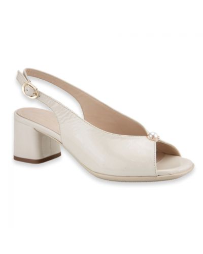 Дамски бежови сандали DFC RELAX