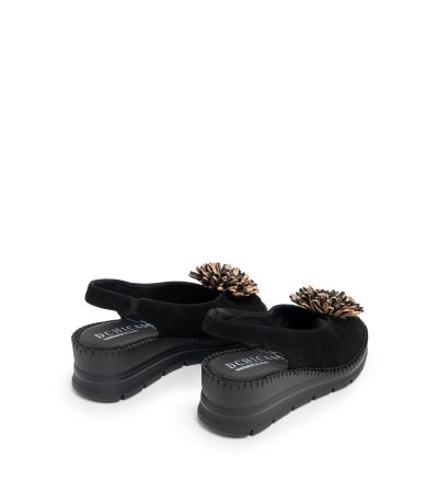 Дамски черни сандали DCHIGAS on VIGUERA