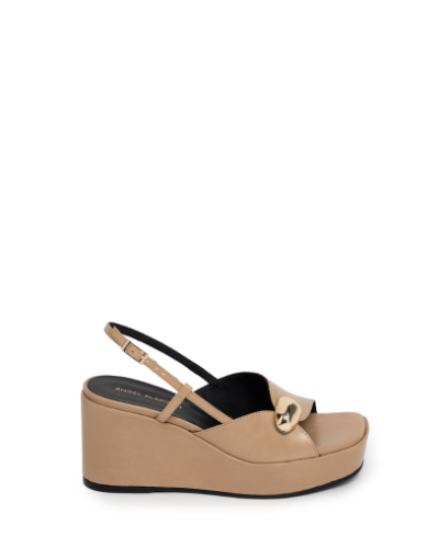 Дамски бежови сандали ANGEL ALARCON