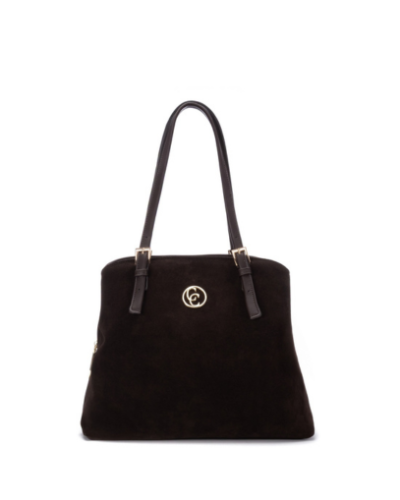 Дамска кафява чанта CARMELA