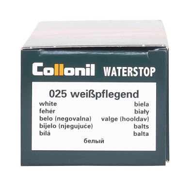 Бяла крем-боя за обувки COLLONIL Waterstop