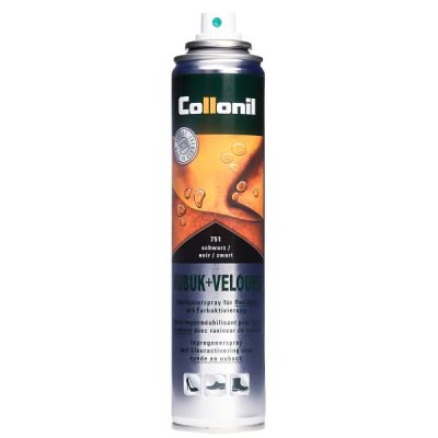 Черен спрей за набук и велур COLLONIL