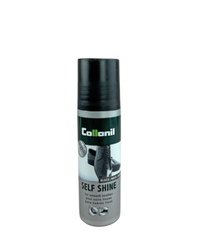 Черна течна гланцираща боя за кожени обувки COLLONIL Self shine
