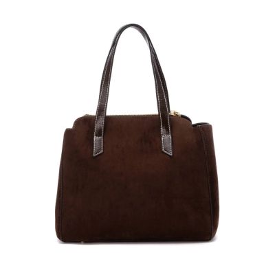 Дамска велурена чанта CARMELA